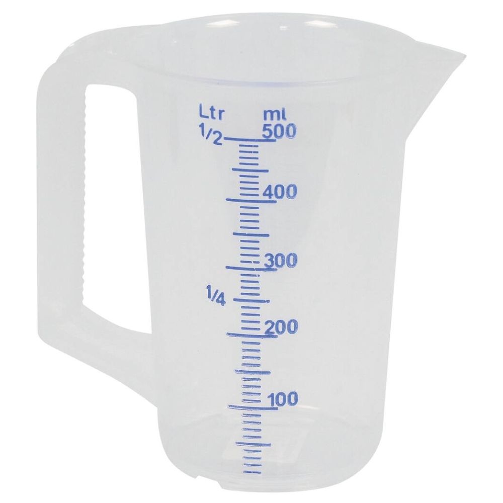 MESURE 0.5L GRADUEE TRANSPARENT